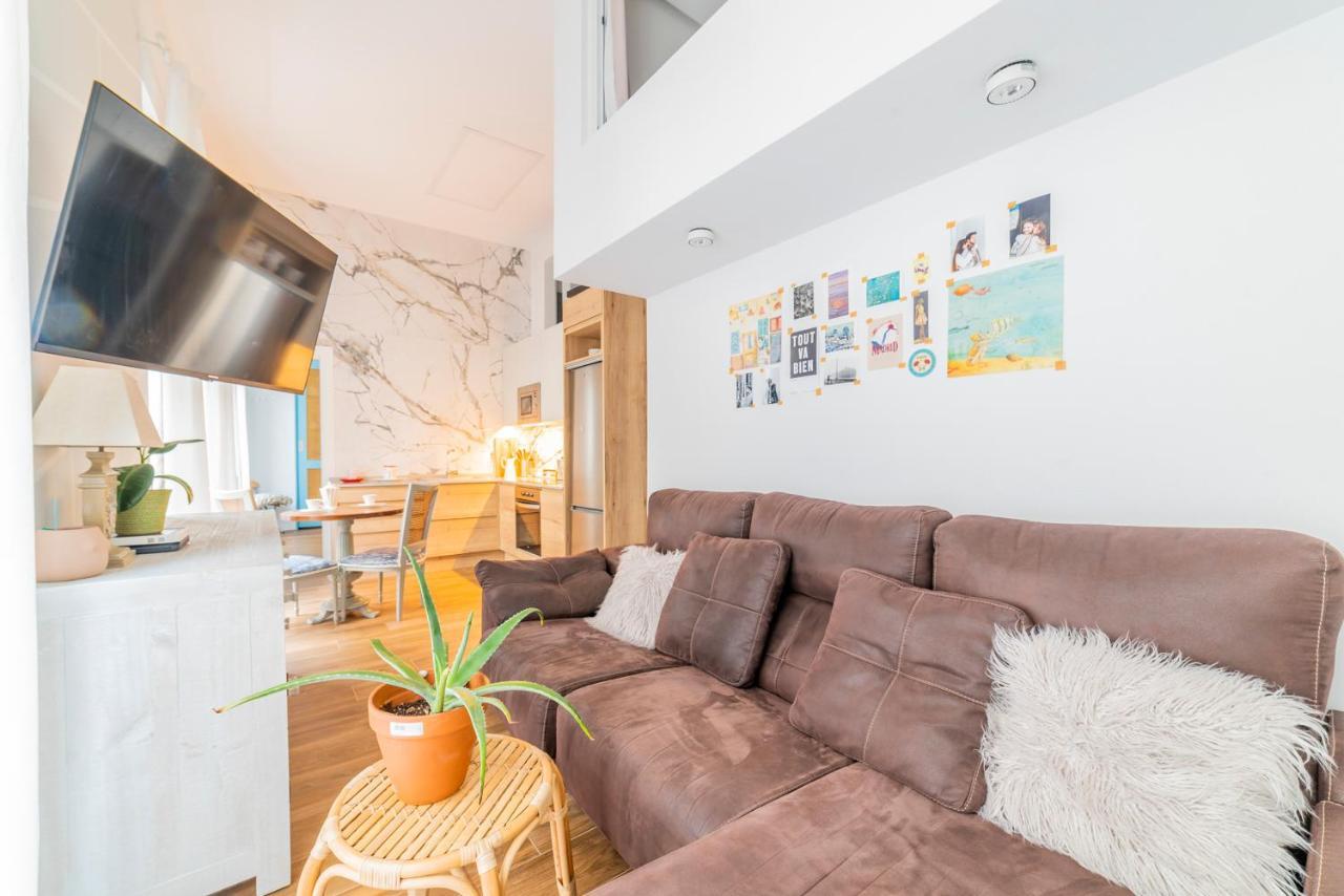 Bonito Apartamento En Chueca Madrid Bagian luar foto